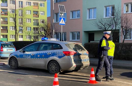 Pieszy w szpitalu – potrącenie na Różyckiego