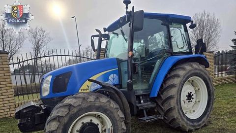 Rolniczka odzyskała ukradziony... nowoczesny traktor