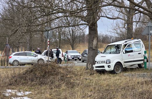 Wypadek przed Łomnicą
