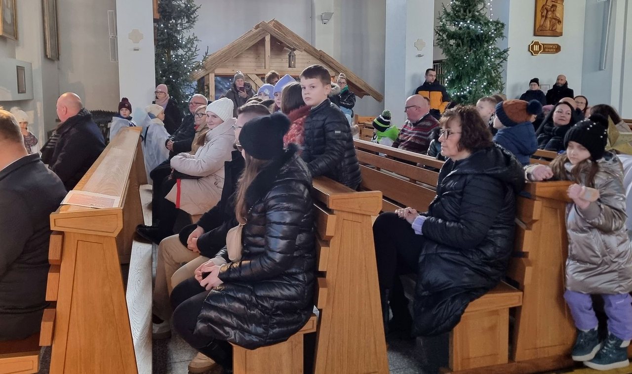 Przedszkolaki kolędowały