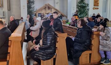 Przedszkolaki kolędowały