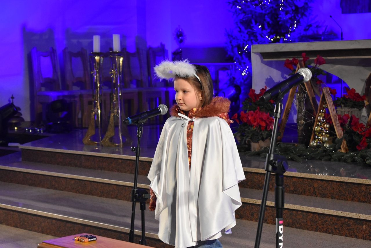 Przedszkolaki kolędowały