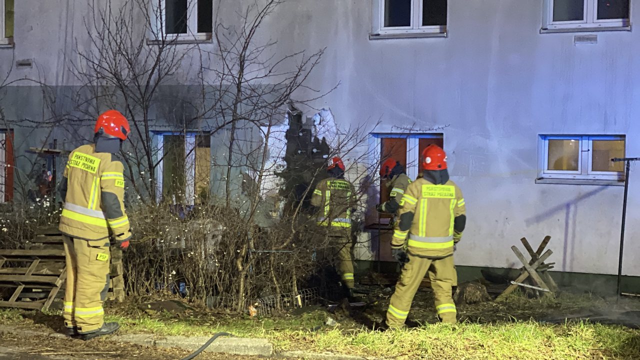 Pożar na Lwóweckiej