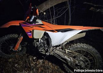 Zastępca komendata policji odnalazła skradzione motocykle