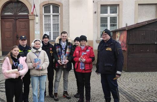 Straż Miejska zagrała z WOŚP
