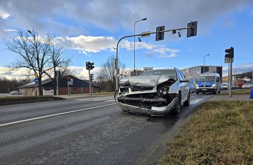 Wypadek koło Aniluxu