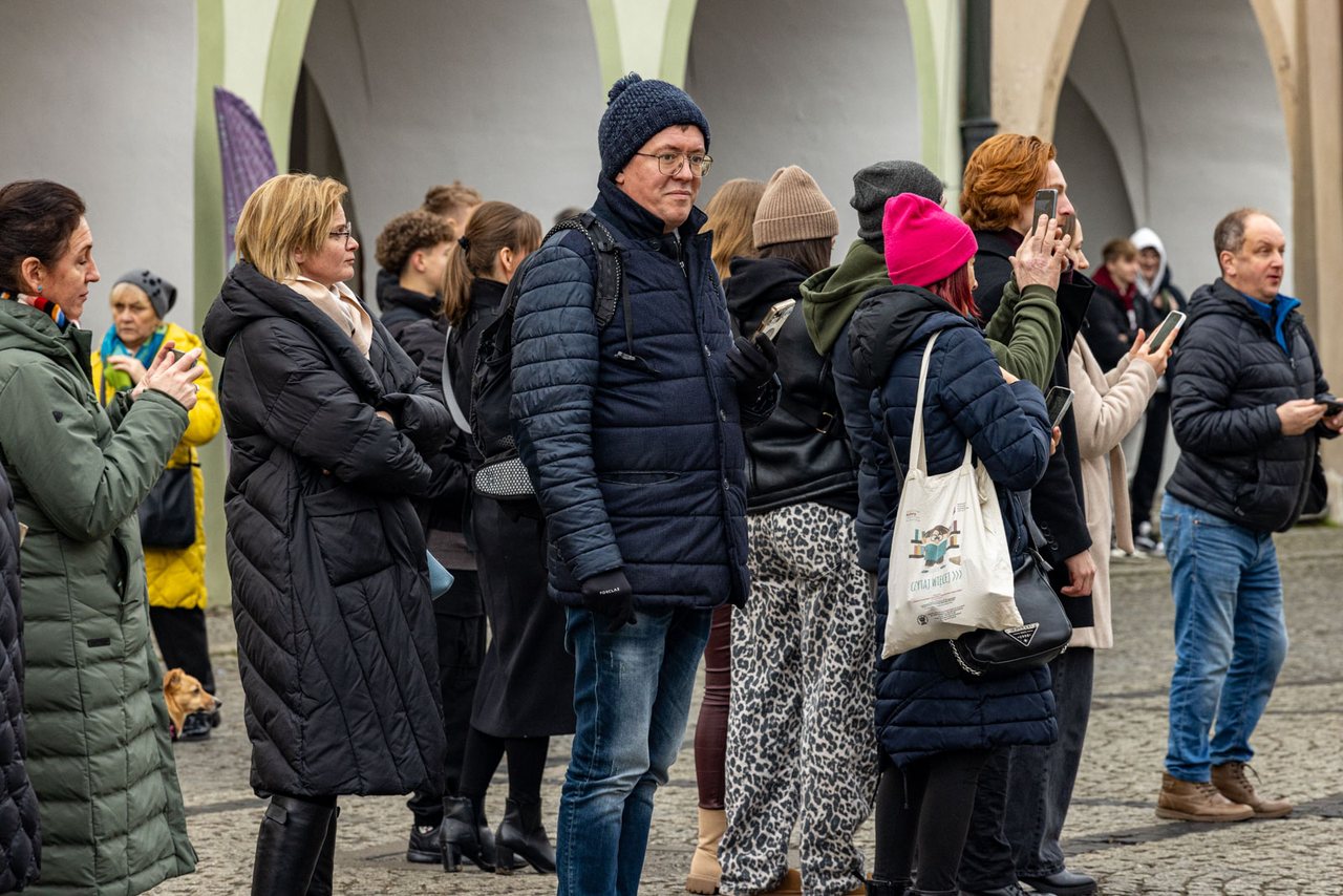 Maturzyści zatańczyli Poloneza