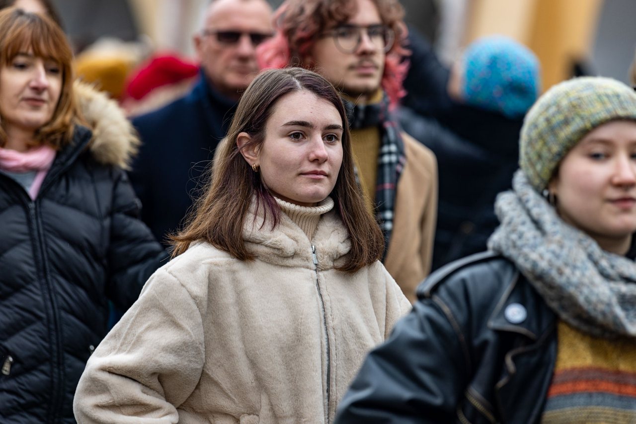 Maturzyści zatańczyli Poloneza