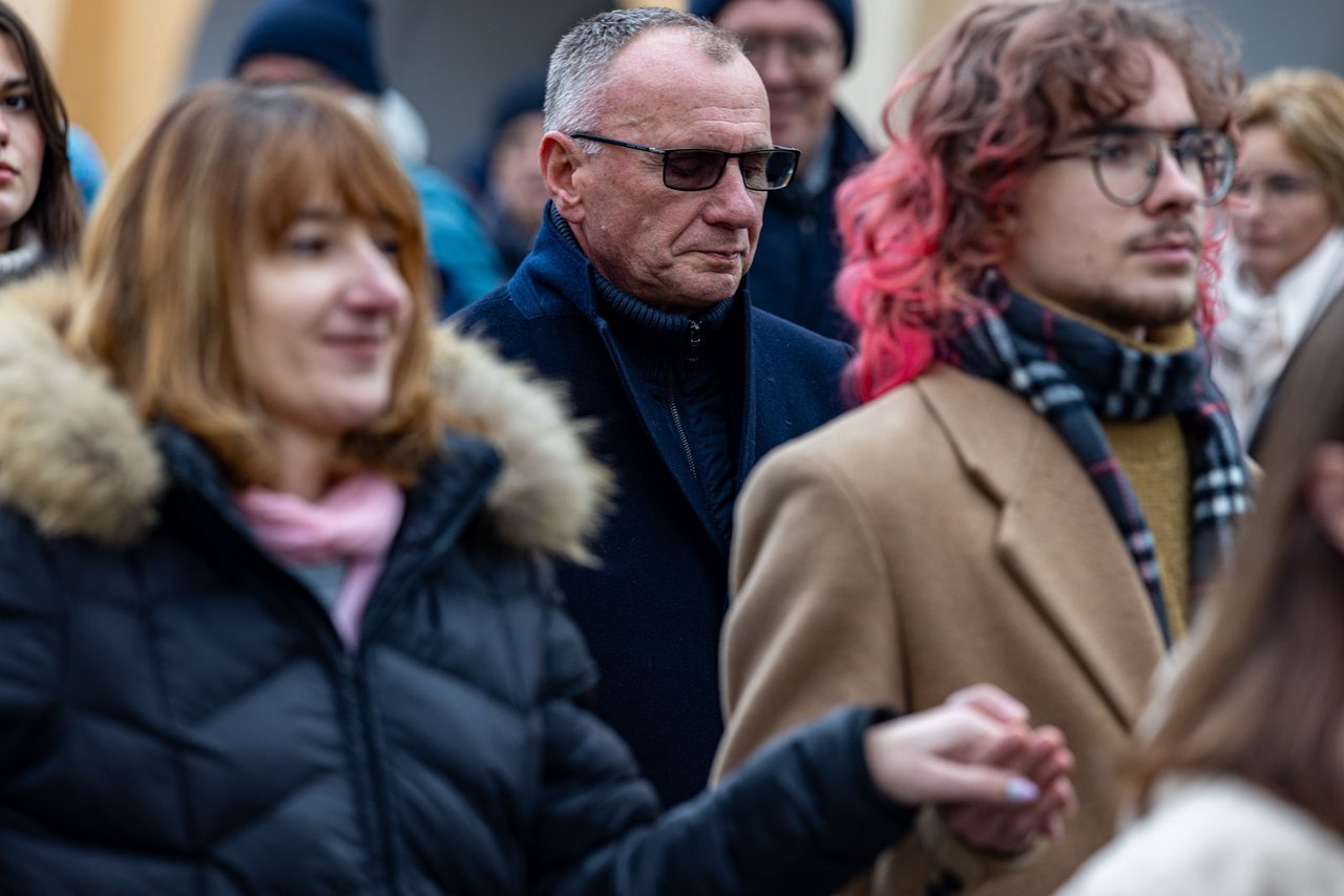 Maturzyści zatańczyli Poloneza