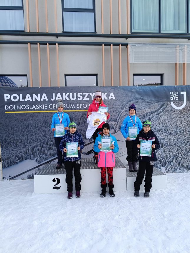 Młodzi narciarze biegowi nie zawiedli, stając na podium