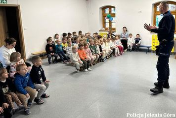 Dzielnicowy u przedszkolaków