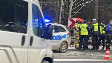 Kolizja za Szklarską Porębą
