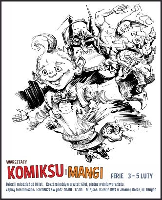 Jak rysować komiksy – warsztaty dla dzieci