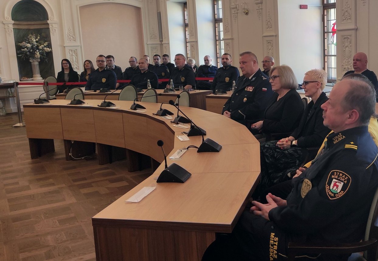 Roczna odprawa Straży Miejskiej