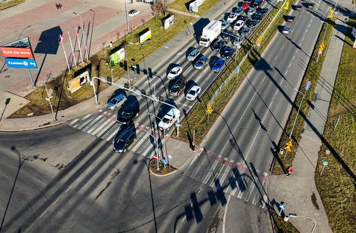 Zielona strzałka już nie psuje krwi kierowców