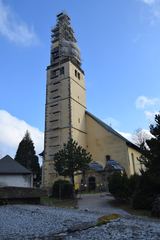 Wieża w rusztowaniach