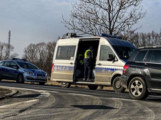 Drobna kolizja w Radomierzu