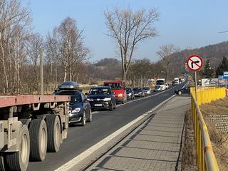 Drobna kolizja w Radomierzu