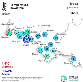Ciepło nie jest – w okolicy od +1 do –10 stopni