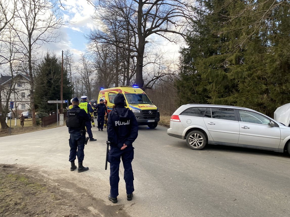 Zasłabnięcie za kierownicą w Karpnikach
