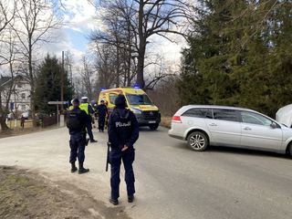 Zasłabnięcie za kierownicą w Karpnikach