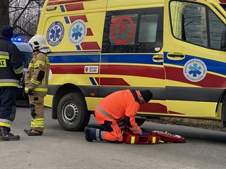 Zasłabnięcie za kierownicą w Karpnikach
