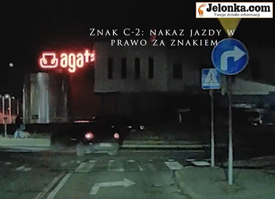 250 zł mandatu za pojechanie w złą stronę