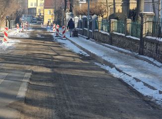 Nowe chodniki na Grabowskiego