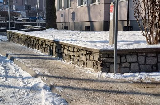 Nowe chodniki na Grabowskiego