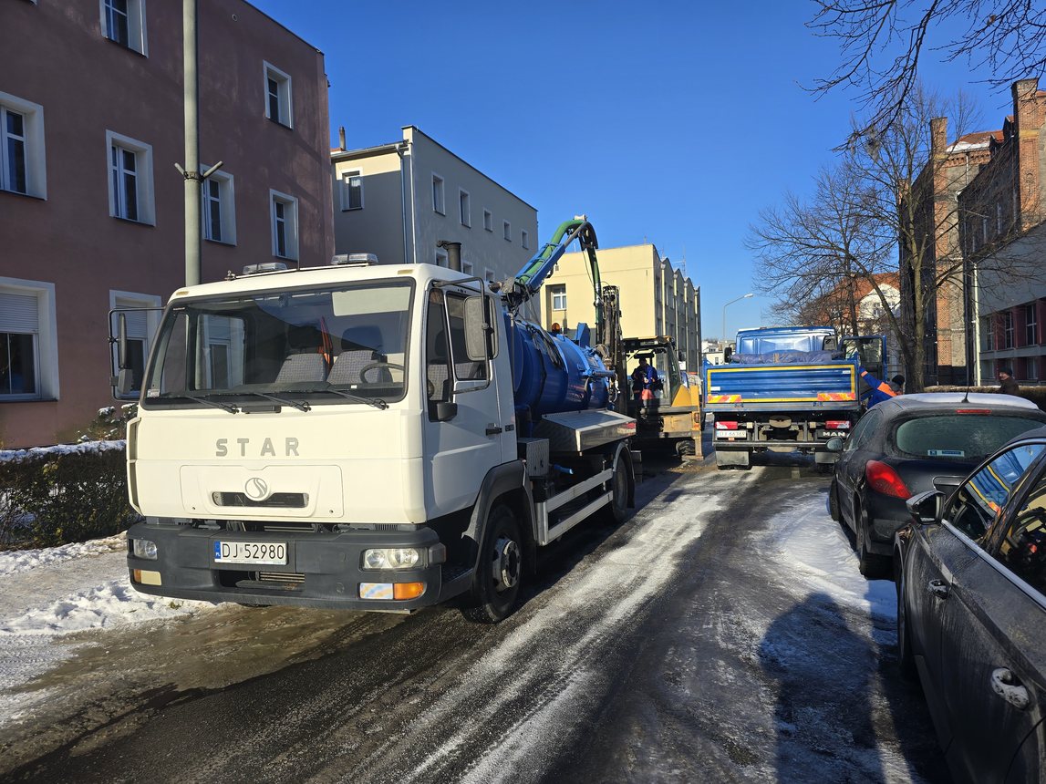 Tym razem awaria miała miejsce na ul. Teatralnej