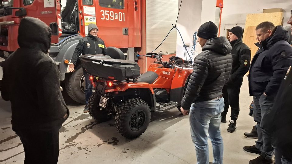 Nowy quad dla strażaków z Łomnicy