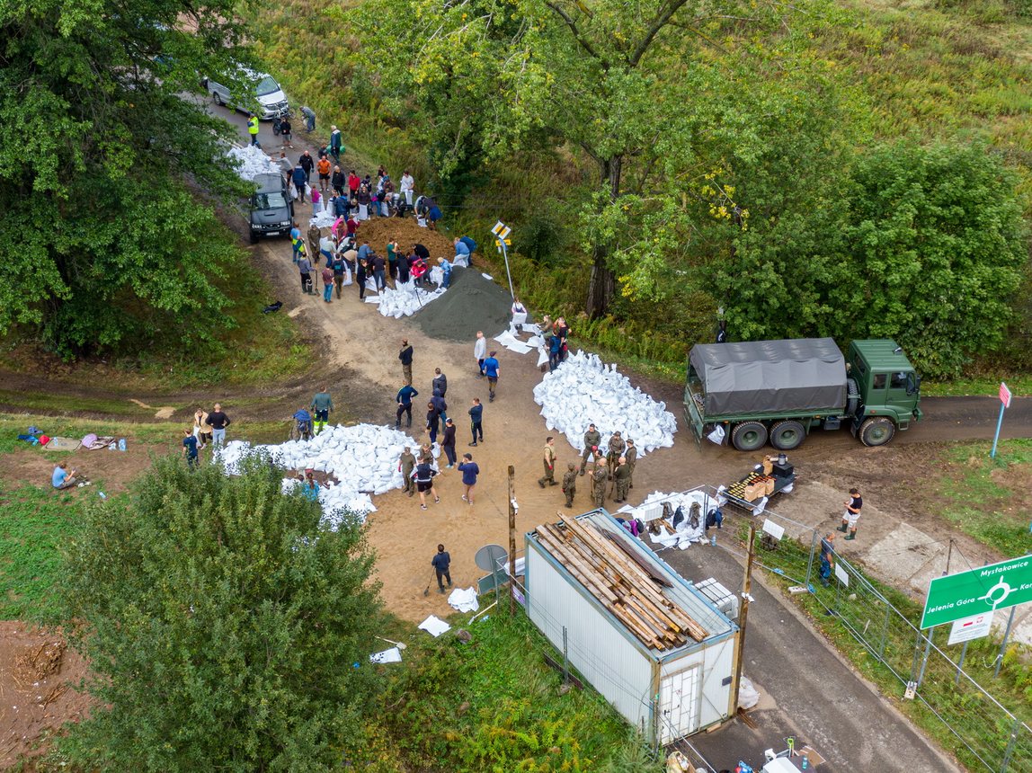 Wał zagraża aż trzem miejscowościom