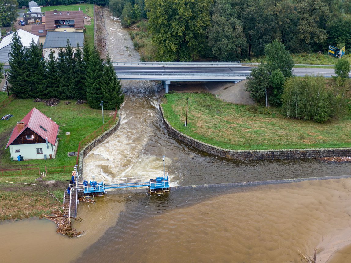 Wał zagraża aż trzem miejscowościom