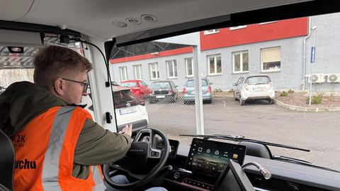 MZK testuje nowy autobus elektryczny