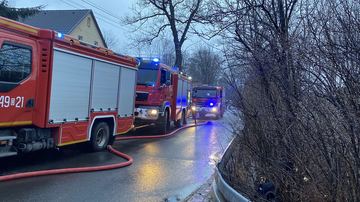 Pożar w Sobieszowie – jedna osoba nie żyje