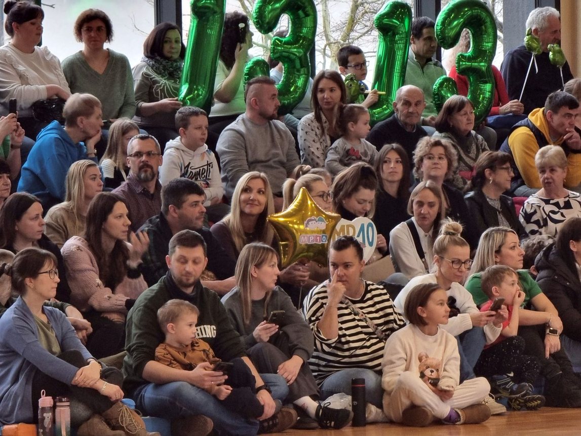 Taneczny show przedszkolaków