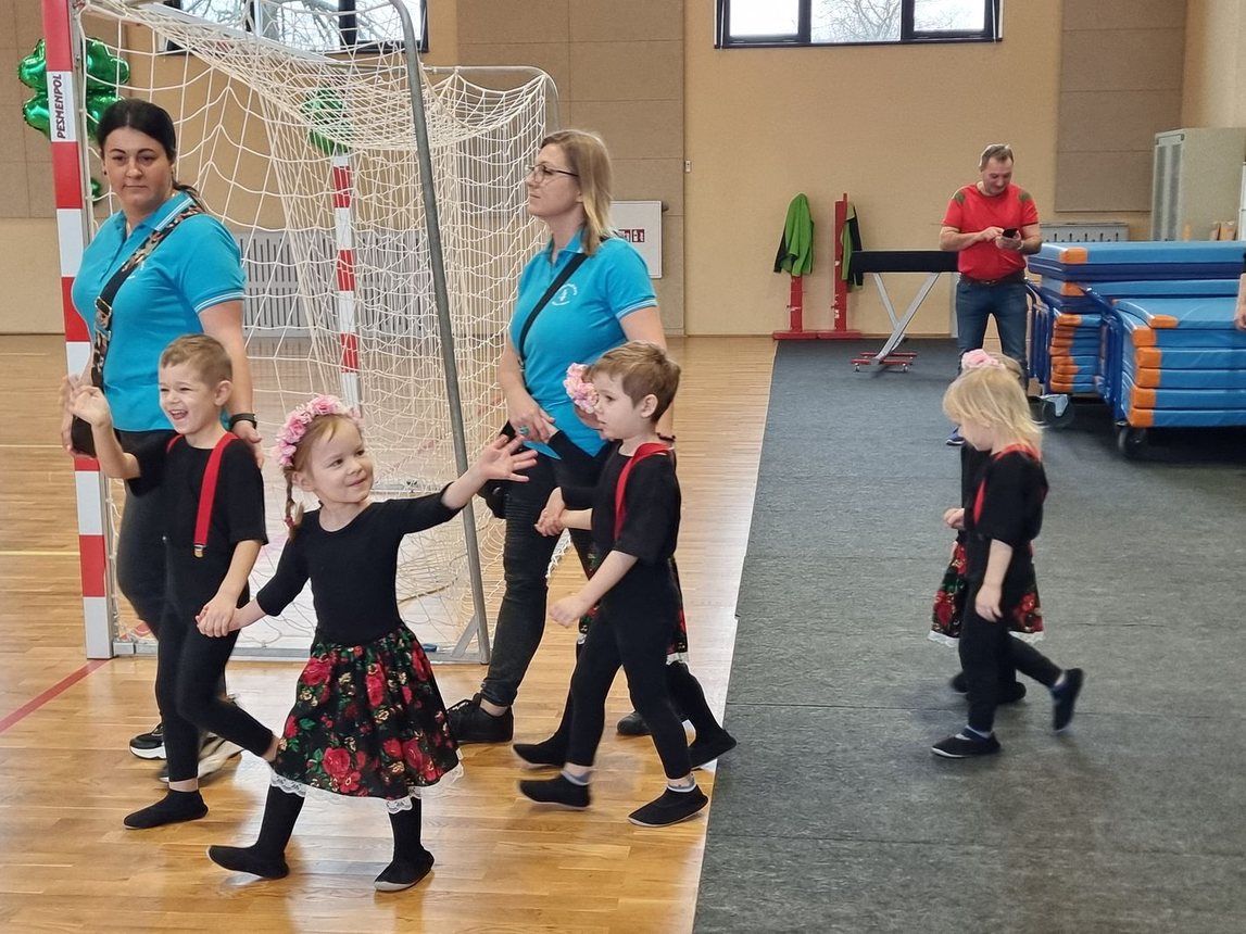 Taneczny show przedszkolaków