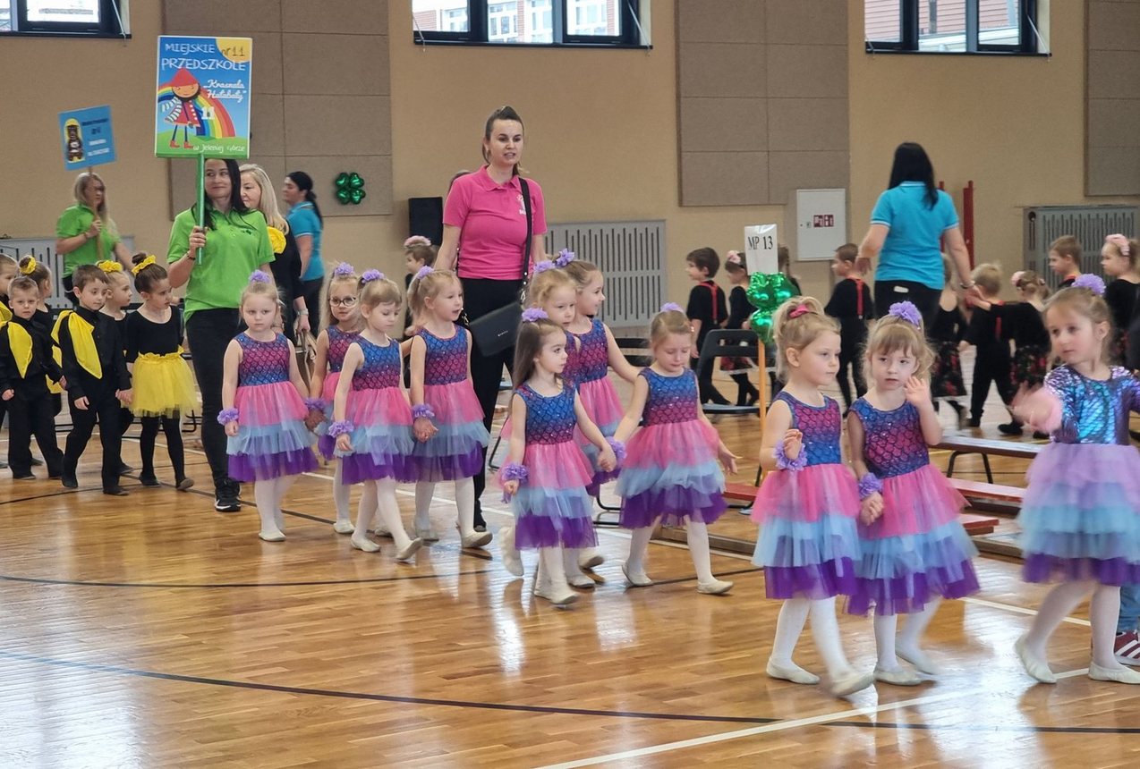 Taneczny show przedszkolaków