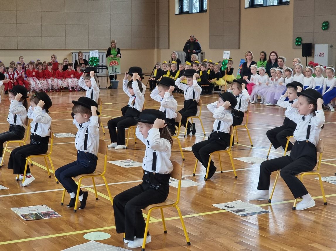 Taneczny show przedszkolaków