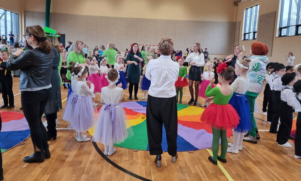 Taneczny show przedszkolaków