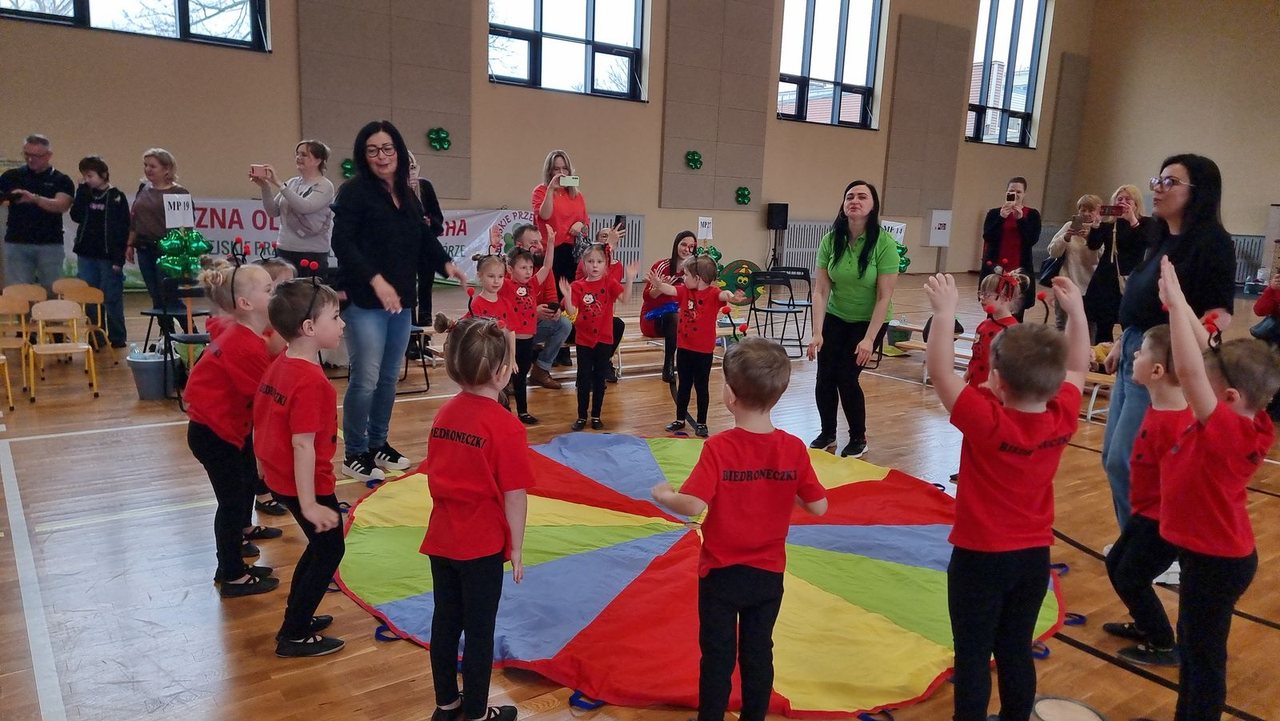 Taneczny show przedszkolaków