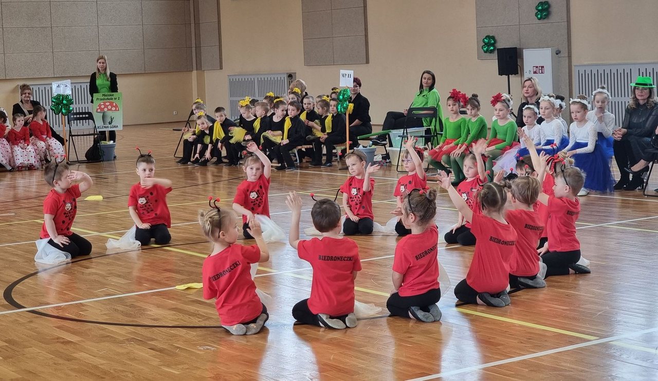 Taneczny show przedszkolaków