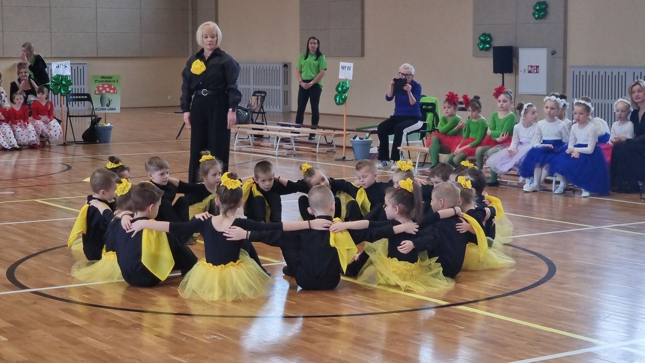Taneczny show przedszkolaków
