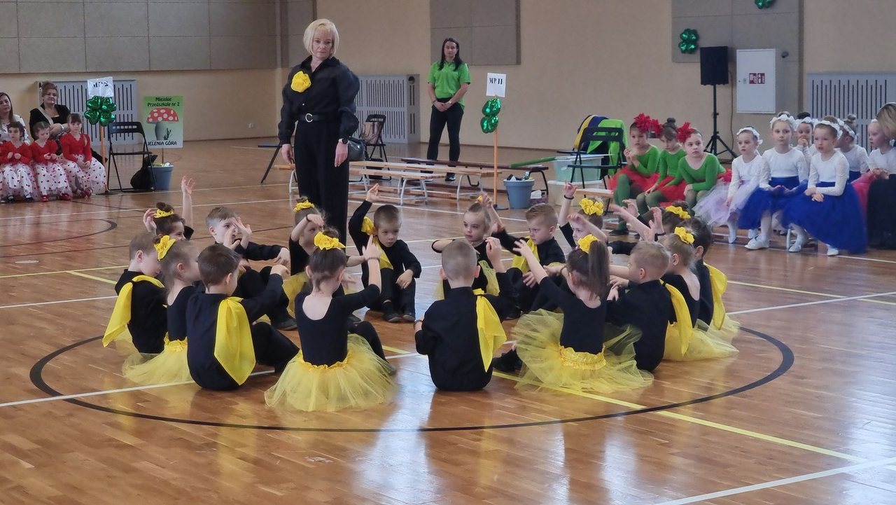 Taneczny show przedszkolaków