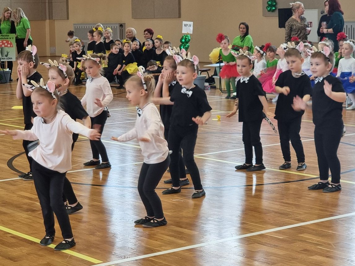 Taneczny show przedszkolaków