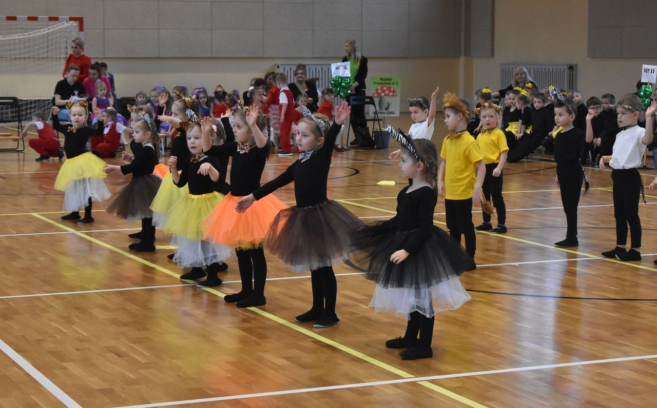 Taneczny show przedszkolaków