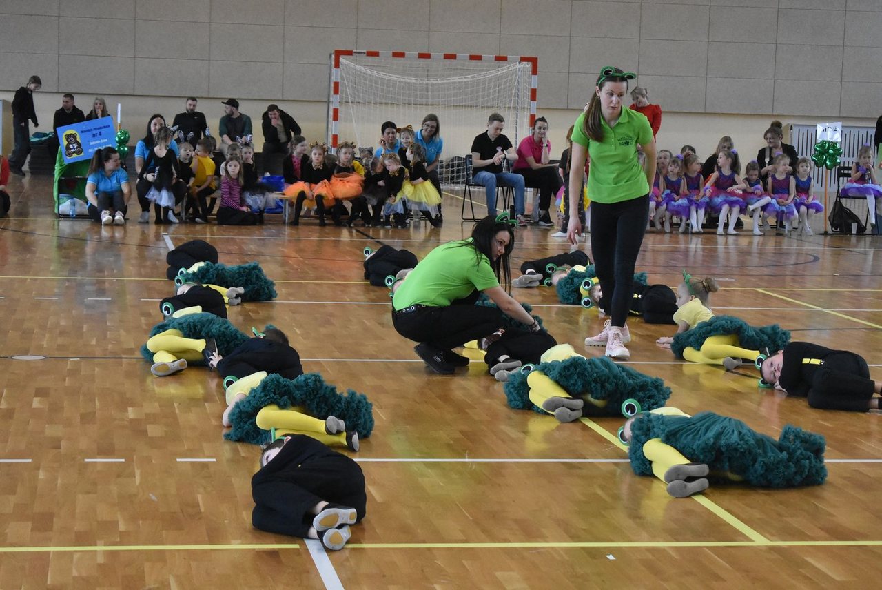 Taneczny show przedszkolaków