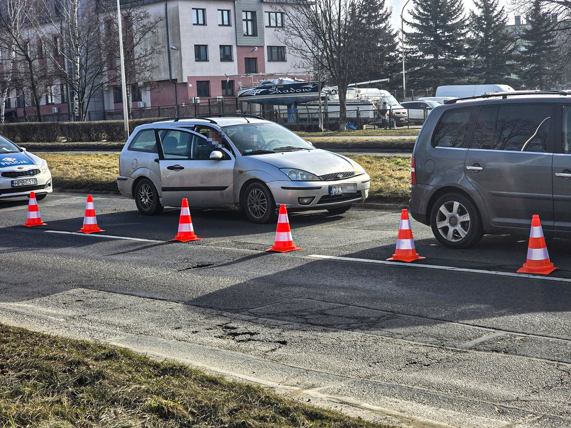 Znowu stłuczka – i znowu na Jana Pawła
