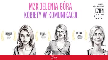 Jeleniogórski MZK składa kobietom najlepsze życzenia