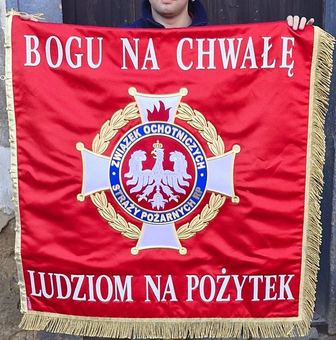Druhowie z Siedlęcina doczekali się nowego sztandaru